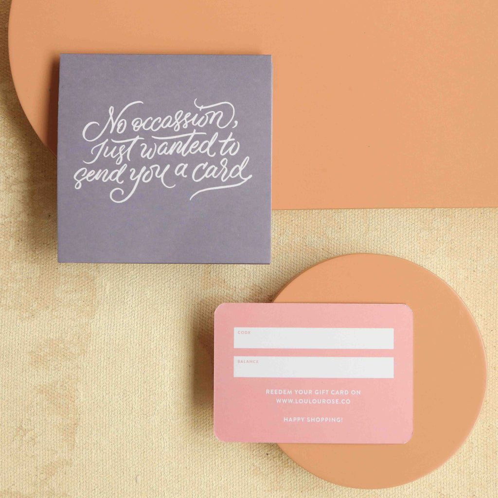 Physical Gift Card - LOULOUROSE