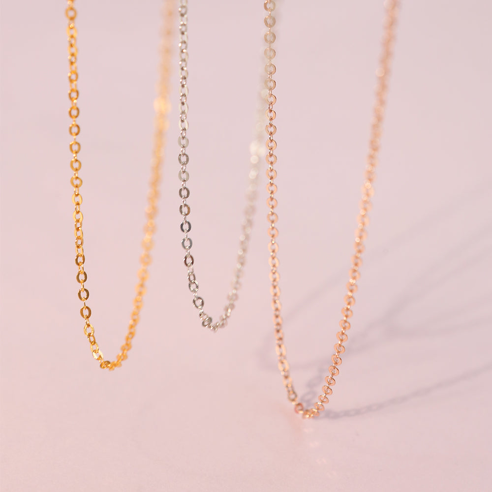 Rolo Chain Necklace - LOULOUROSE