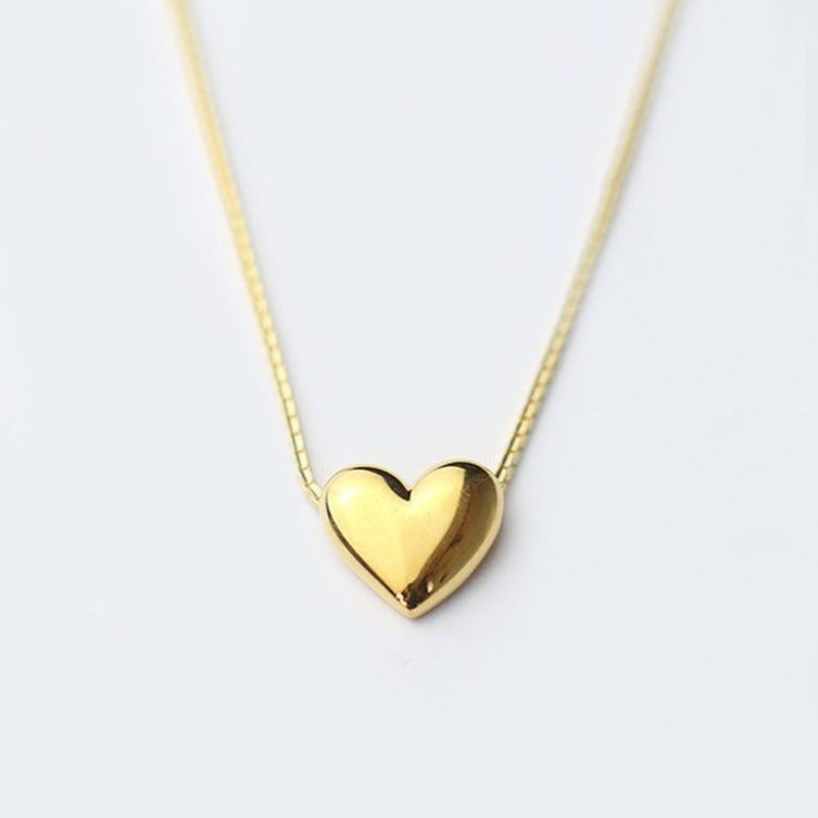Tiny Heart Necklace - LOULOUROSE