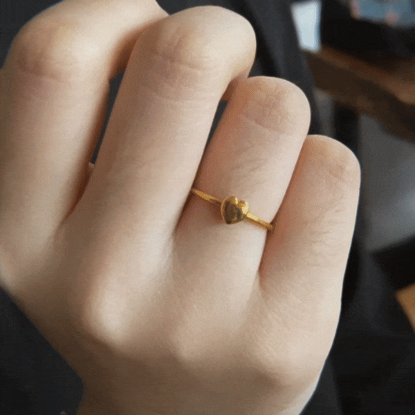 Tiny Heart Ring - LOULOUROSE