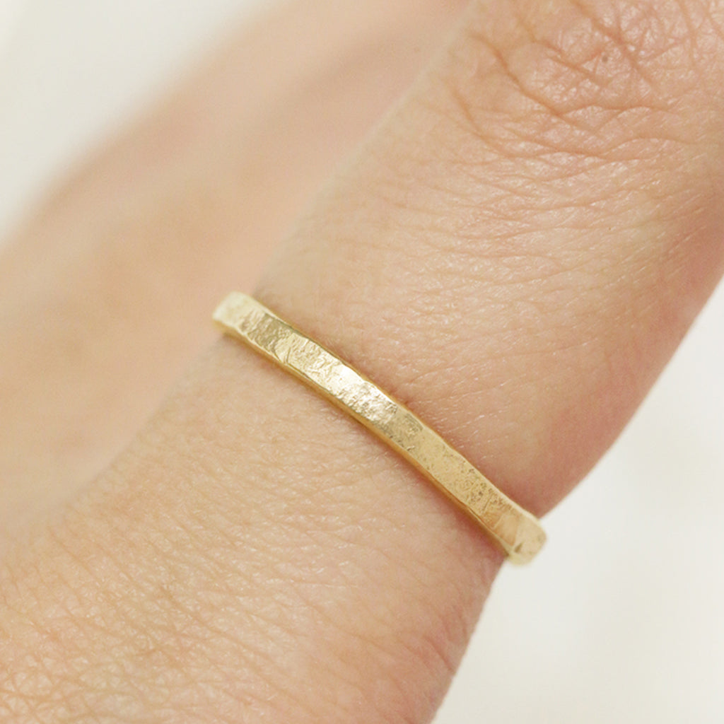Hammered Ring - LOULOUROSE