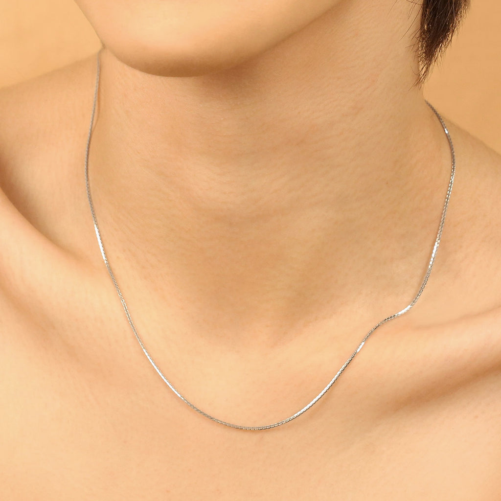 Box Chain Necklace - LOULOUROSE