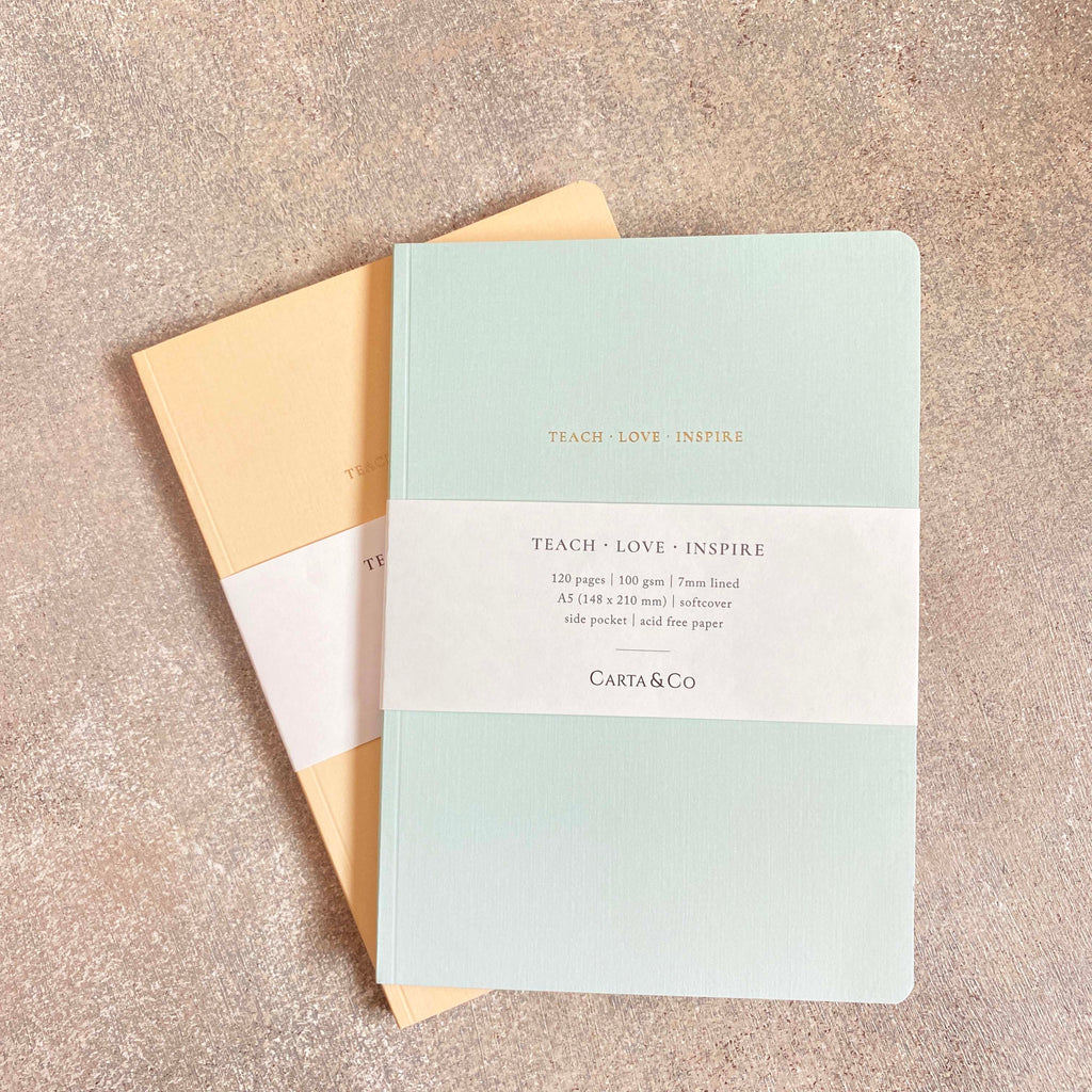 Teach Love Inspire Softcover Notebook - LOULOUROSE