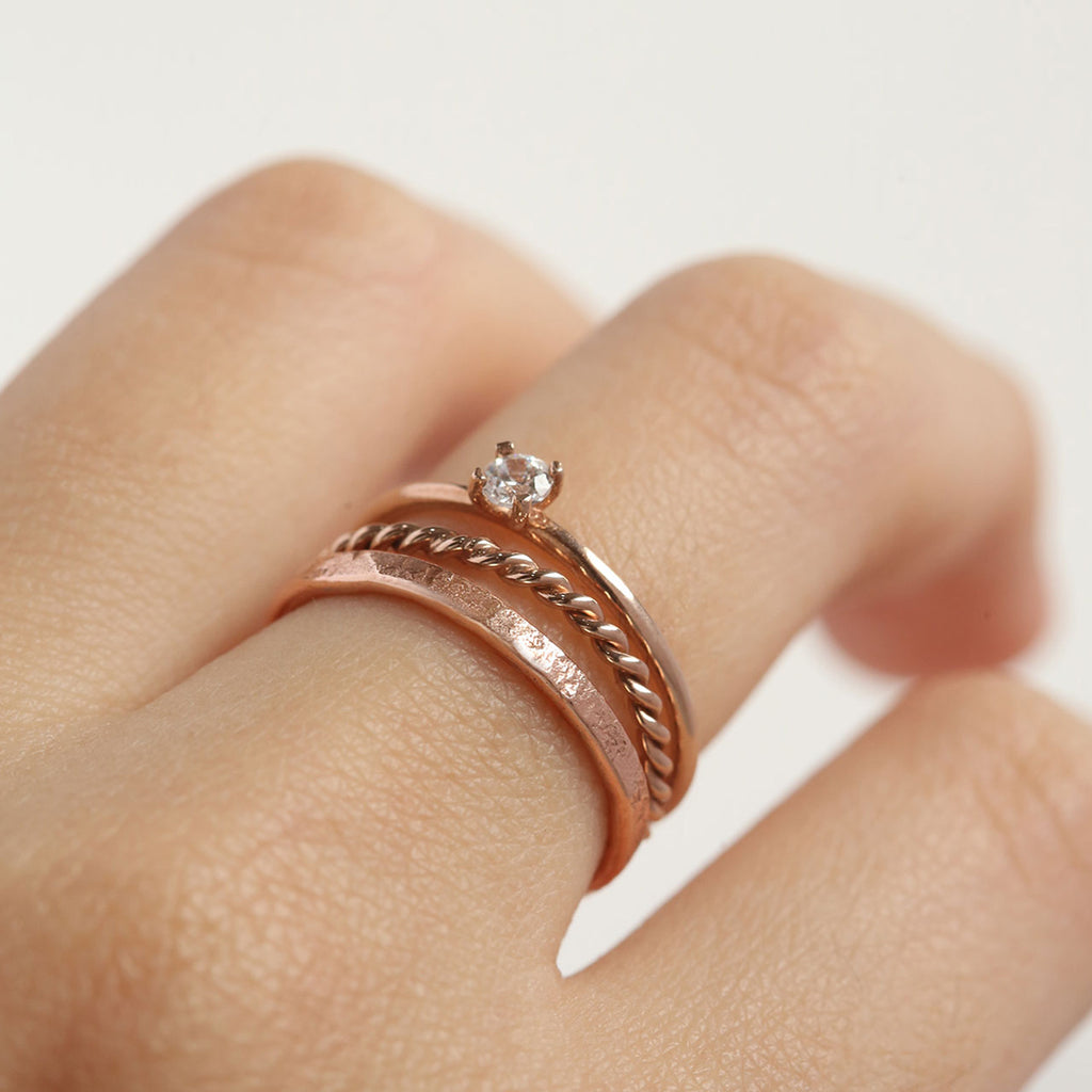 Hammered Ring - LOULOUROSE