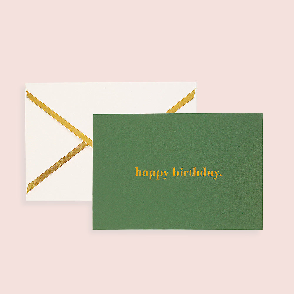 Happy Birthday Greeting Card - LOULOUROSE