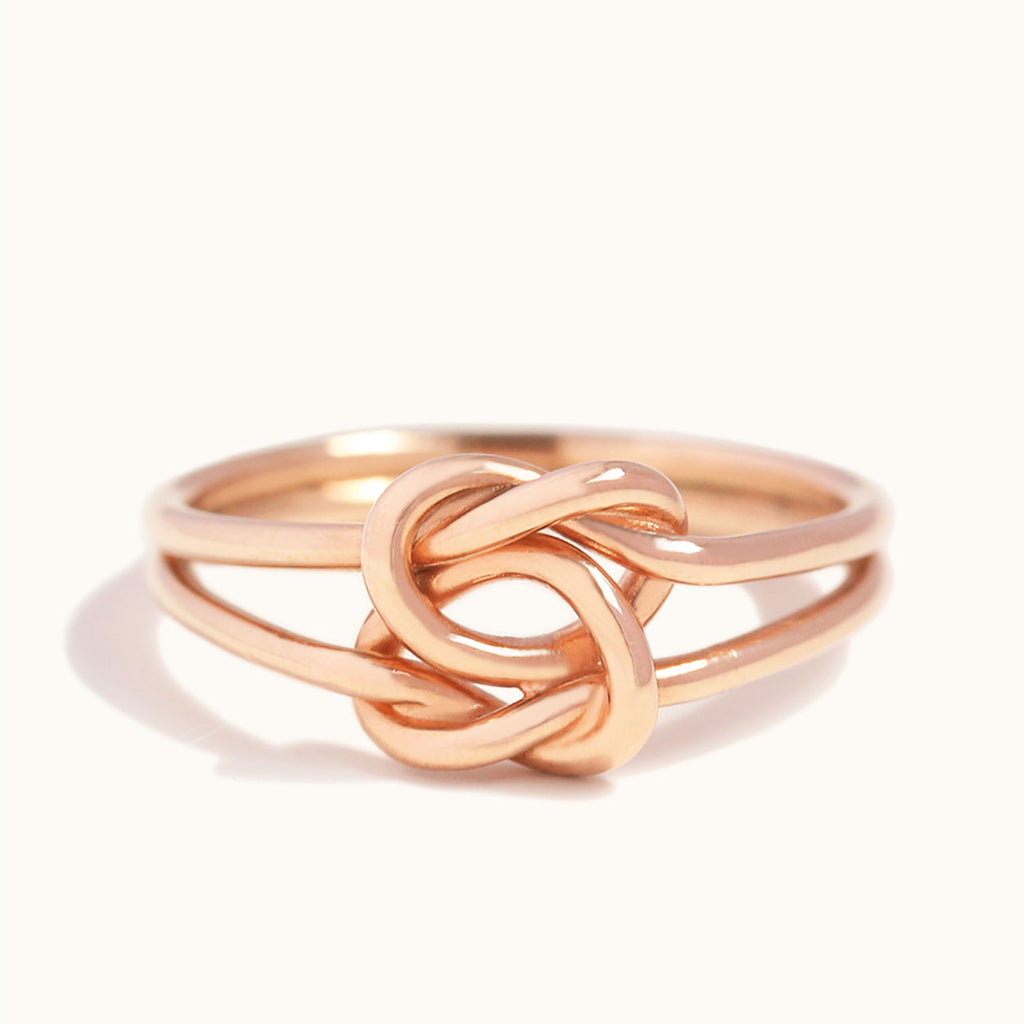 Knotted Heart Deux Ring - LOULOUROSE