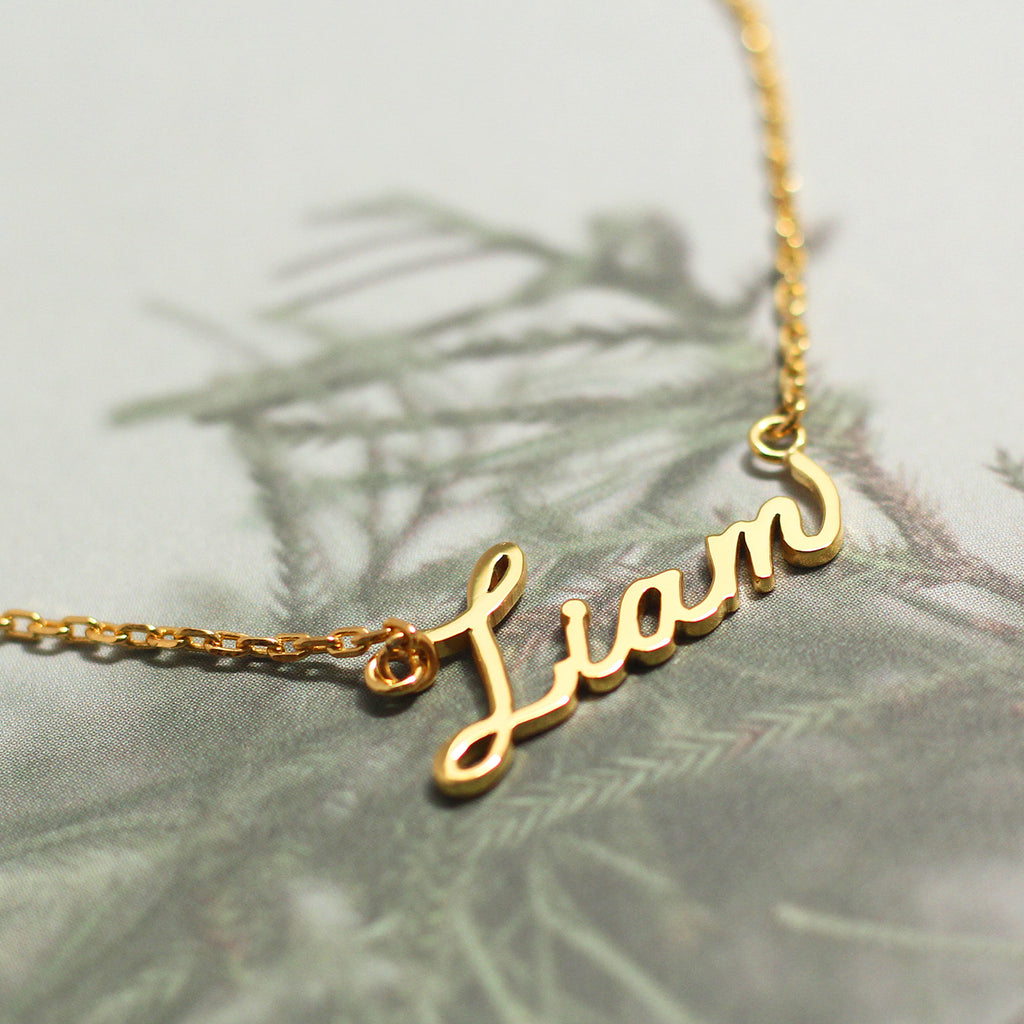Nameplate Necklace