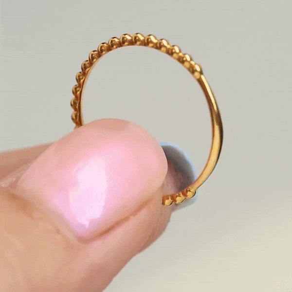 Beaded Ring - LOULOUROSE