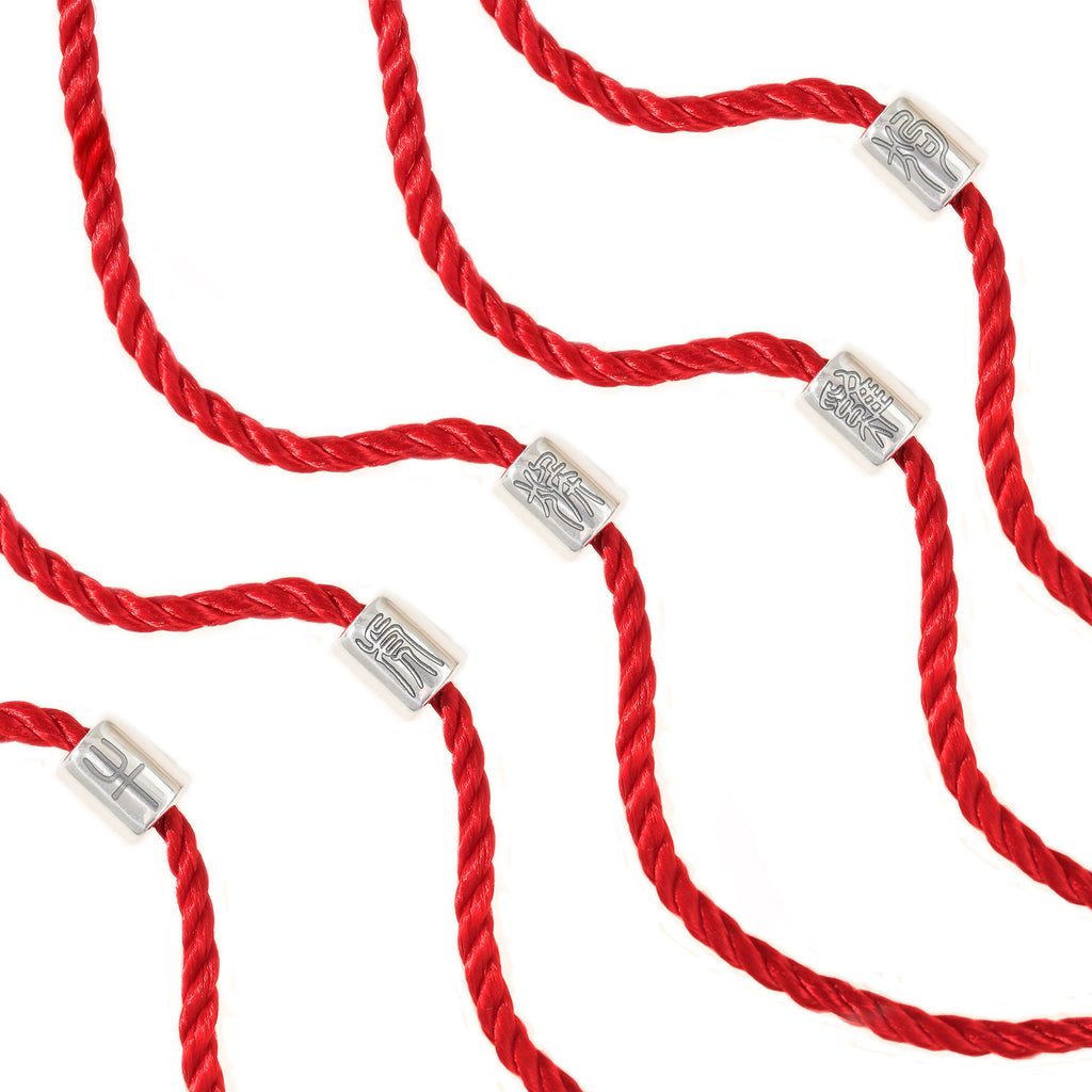 Lucky Red String Bracelet - LOULOUROSE